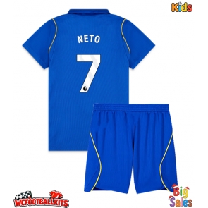 Chelsea Pedro Neto #7 Replica Home Stadium Kit for Kids 2026-27 Short Sleeve (+ pants)